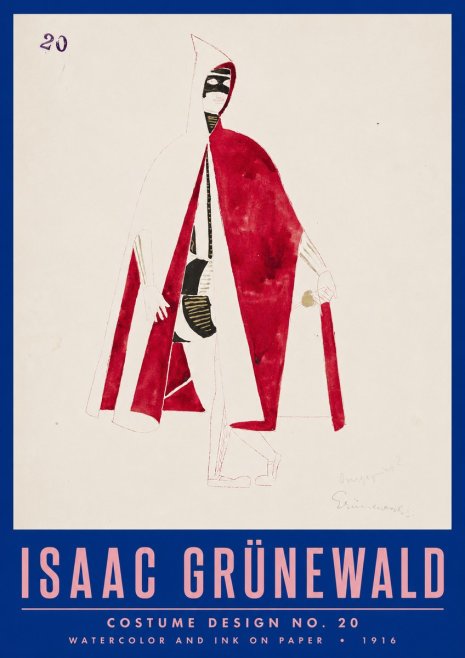 Isaac Grünewald Costume Design No. 20 No3 - Plakát