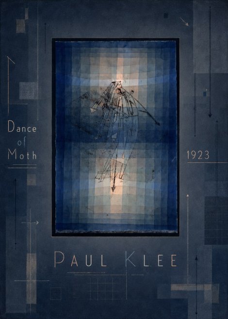 Paul Klee Dance of Moth No3 - Plakát