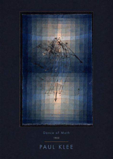 Paul Klee Dance of Moth No5 - Plakát