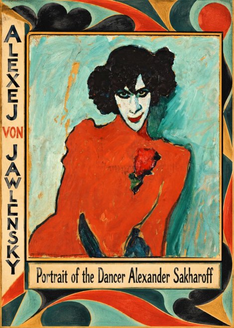Alexej von Jawlensky Portrait of the Dancer Alexander Sakharoff No6 - Plakát