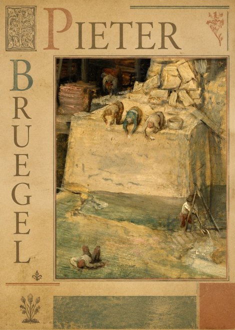 Pieter Bruegel Figures on the Embankment No6 - Plakát