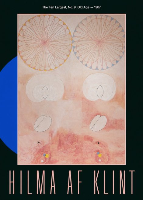 Hilma af Klint The Ten Largest, No. 9, Old Age – 1907 No6 - Plakát