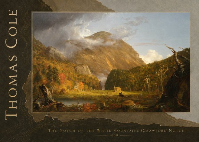 Thomas Cole The Notch of the White Mountains (Crawford Notch) No2 - Plakát