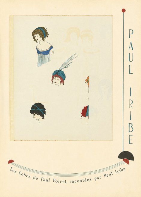 Paul Iribe Les Robes De Paul Poiret Racontées Par Paul Iribe No6 - Plakát