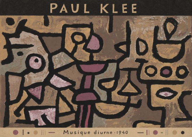Paul Klee Musique Diurne No4 - Plakát