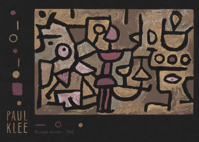Paul Klee Musique Diurne No6 - Plakát