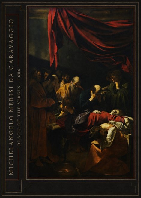 Michelangelo Merisi da Caravaggio Death of the Virgin No3 - Plakát