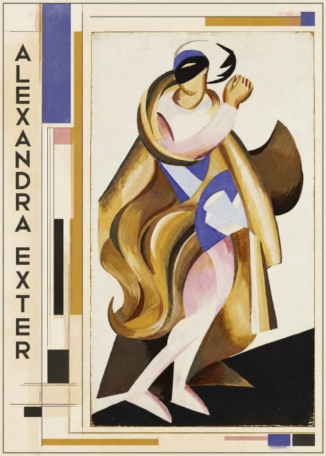 Alexandra Exter Art Deco Figure No5 - Plakát