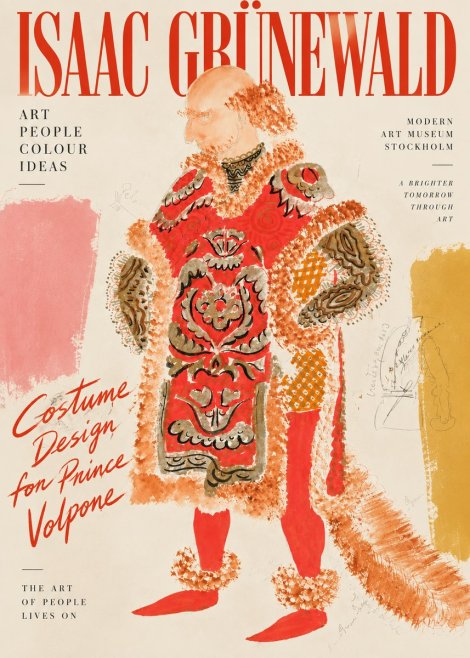 Isaac Grünewald Costume Design for a Theatre Production No4 - Plakát