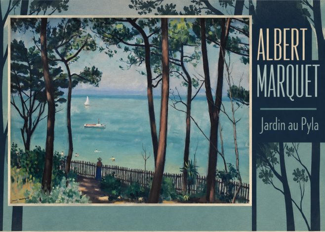 Albert Marquet Jardin Au Pyla No2 - Plakát