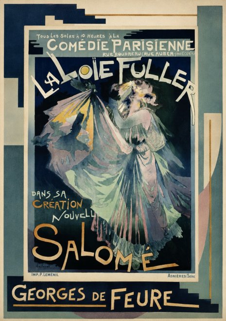 Georges de Feure La Loïe Fuller - Salomé I No3 - Plakát