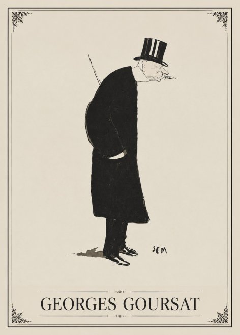 Georges Goursat Georges Goursat II No1 - Plakát