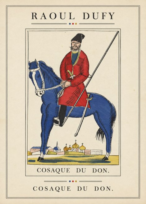 Raoul Dufy Cosaque Du Don. No3 - Plakát