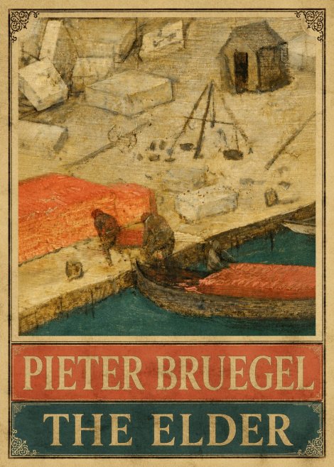 Pieter Bruegel A Harbor Scene Detail No5 - Plakát