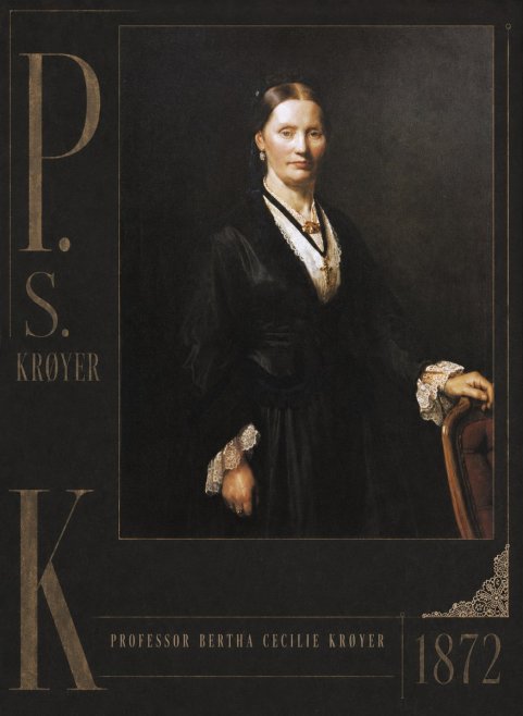 P.S. Krøyer Professor Bertha Cecilie Krøyer No4 - Plakát