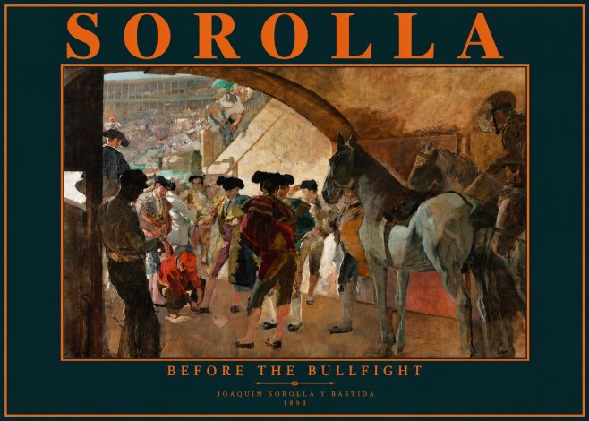 Sorolla Before the Bullfight No6 - Plakát