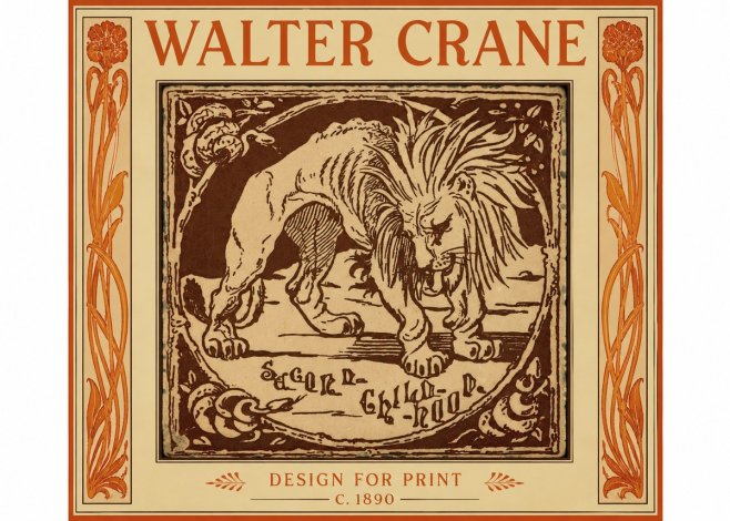 Walter Crane Sacred Childhood No3 - Plakát