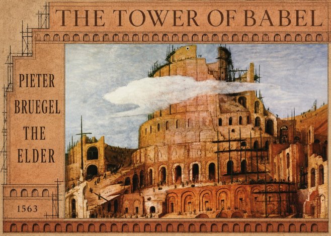 Pieter Bruegel The Tower of Babel XI No4 - Plakát