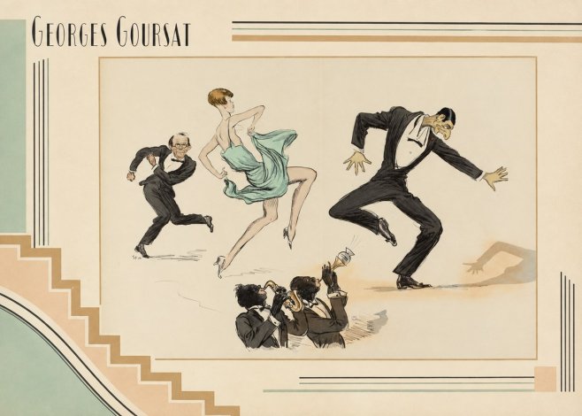 Georges Goursat Georges Goursat III No2 - Plakát