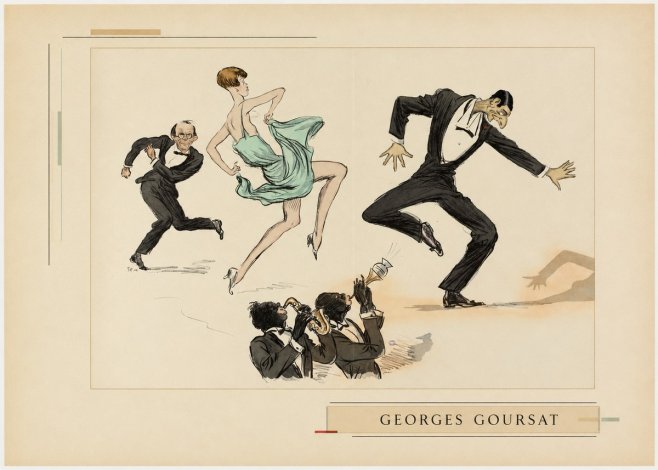 Georges Goursat Georges Goursat III No4 - Plakát