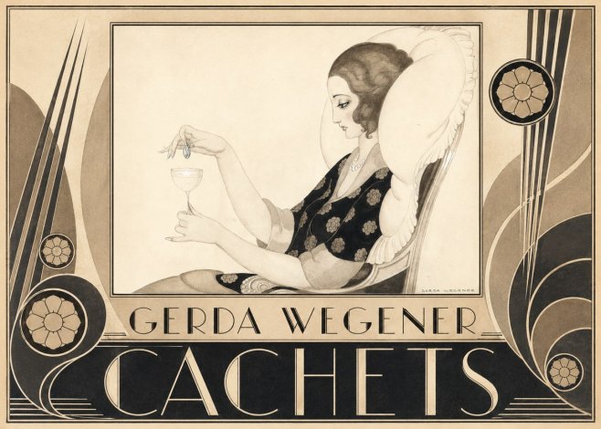 Gerda Wegener Cachets No6 - Plakát