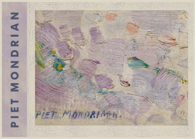 Piet Mondrian Abstract Composition No2 - Plakát