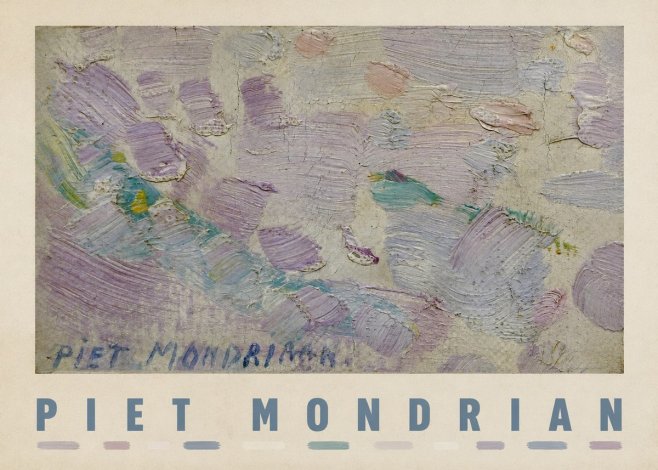 Piet Mondrian Abstract Composition No3 - Plakát