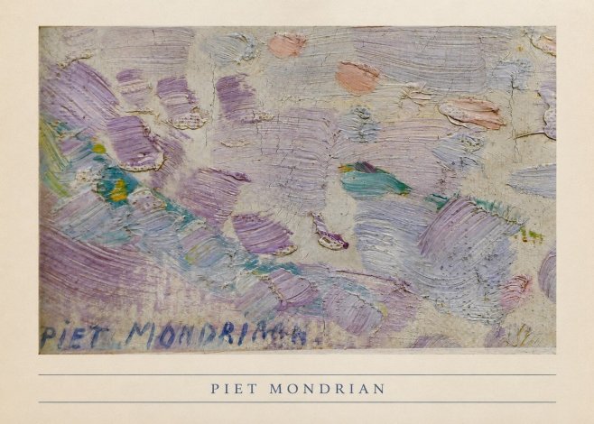 Piet Mondrian Abstract Composition No4 - Plakát