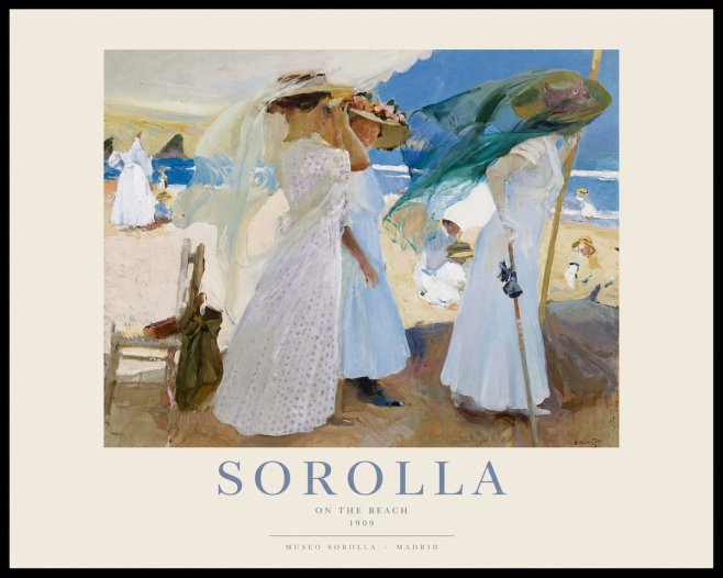 Sorolla On the Beach No1 - Plakát