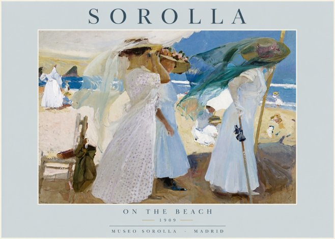 Sorolla On the Beach No2 - Plakát