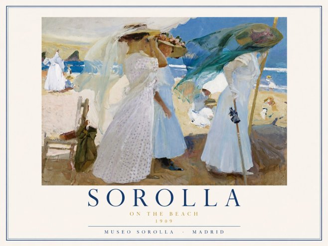 Sorolla On the Beach No3 - Plakát