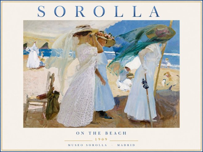 Sorolla On the Beach No5 - Plakát