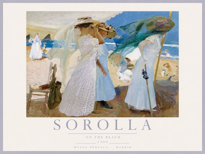 Sorolla On the Beach No6 - Plakát