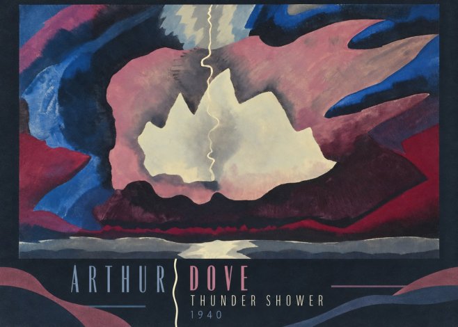 Arthur Dove Thunder Shower No5 - Plakát