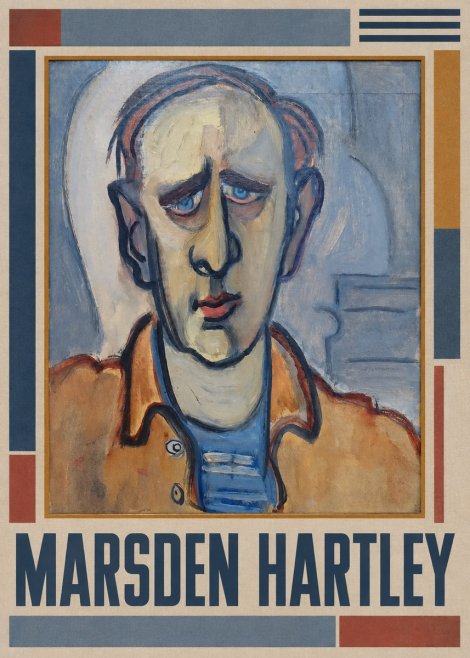 Marsden Hartley Portrait of a German Officer II No1 - Plakát
