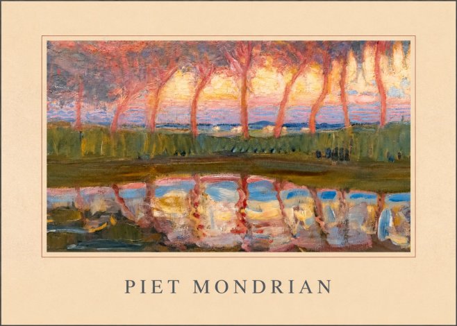 Piet Mondrian Willows No4 - Plakát