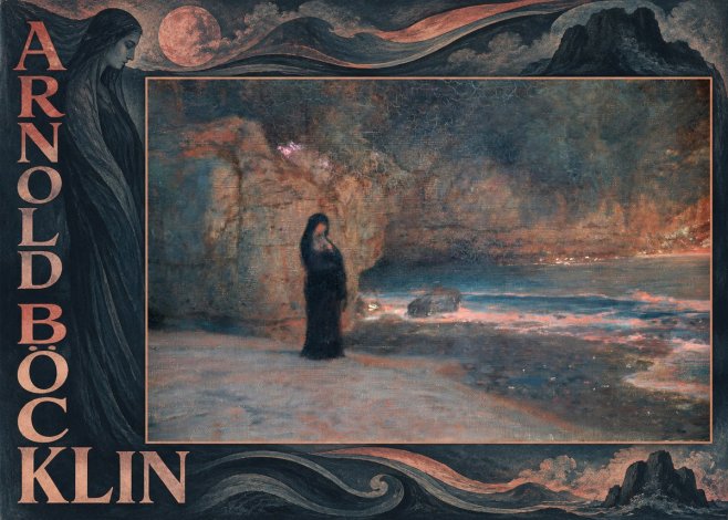 Arnold Böcklin The Lament No5 - Plakát