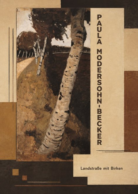 Paula Modersohn-Becker Landstraße Mit Birken No3 - Plakát