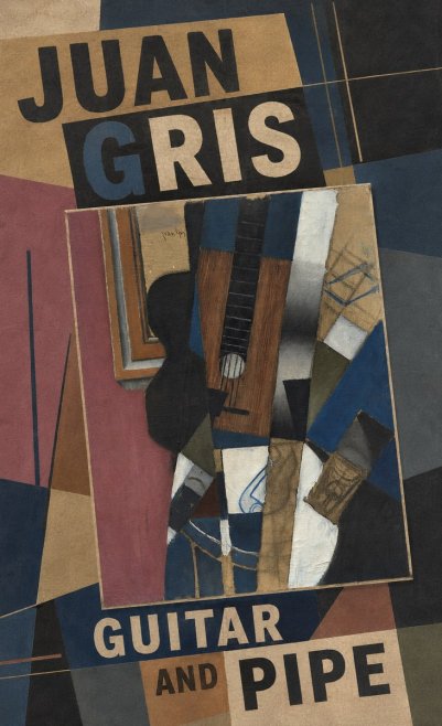Juan Gris Guitar and Pipe I No3 - Plakát