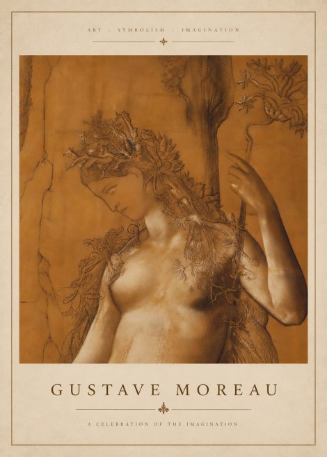 Gustave Moreau Daphne No5 - Plakát