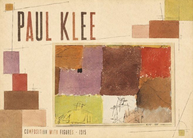 Paul Klee Composition with Figures I No6 - Plakát