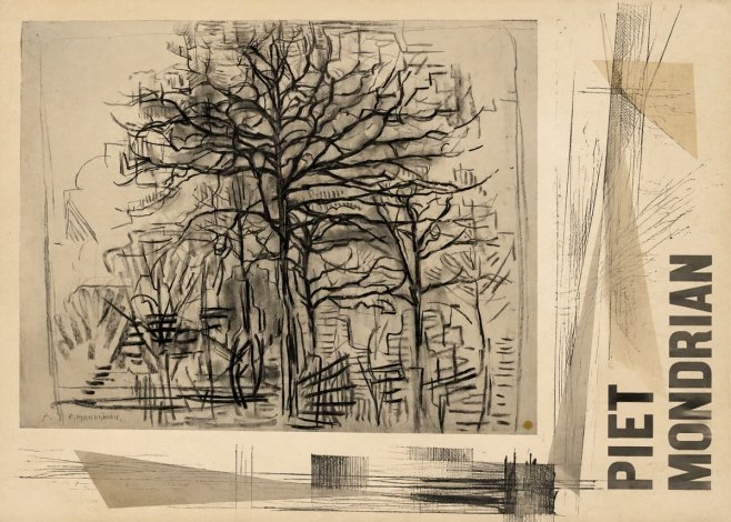 Piet Mondrian The Tree No6 - Plakát