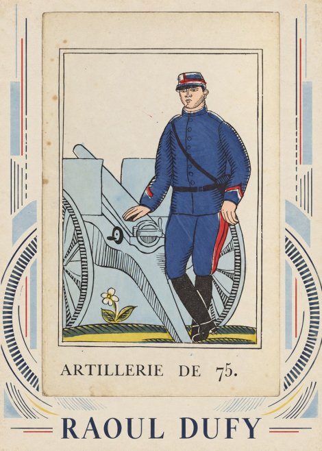 Raoul Dufy Artillerie De 75. No3 - Plakát