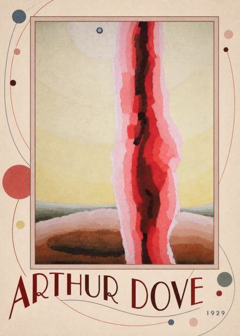 Arthur Dove Gale No5 - Plakát