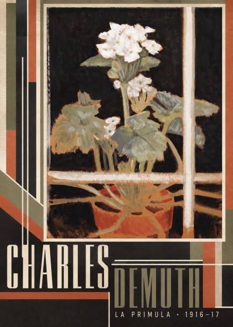 Charles Demuth La Primula No5 - Plakát