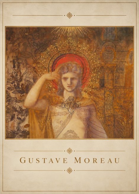 Gustave Moreau The Messenger No4 - Plakát