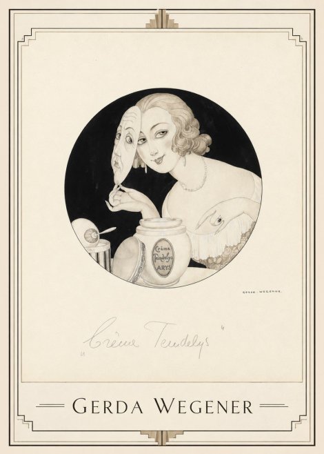 Gerda Wegener Crème Teindelys I No1 - Plakát