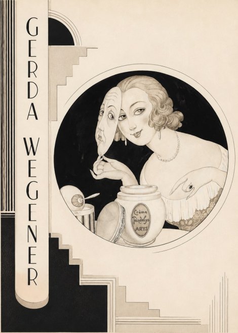 Gerda Wegener Crème Teindelys I No2 - Plakát