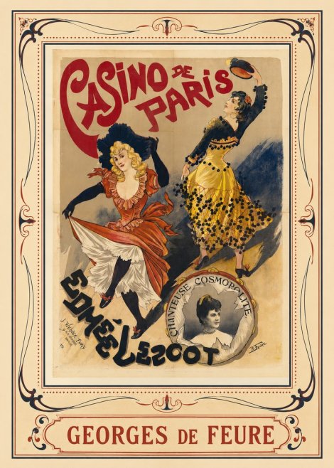 Georges de Feure Edmée L'escot No1 - Plakát