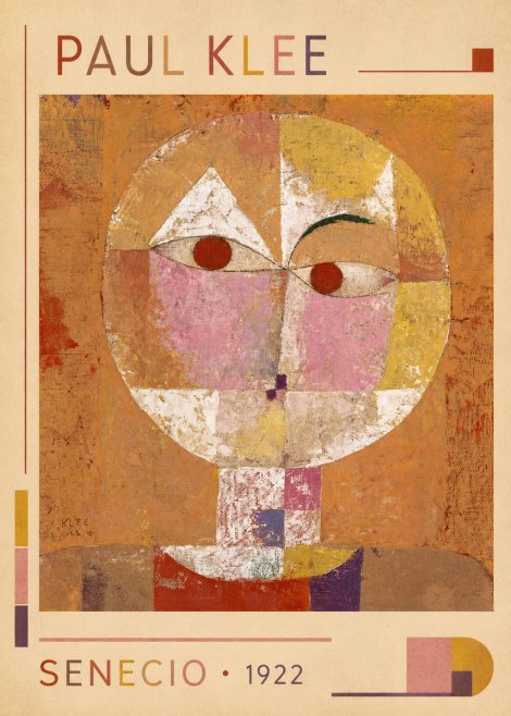 Paul Klee Senecio No1 - Plakát